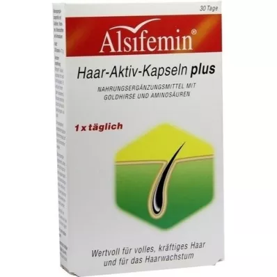 ALSIFEMIN Hair Active Capsules plus, 30 Kapsül