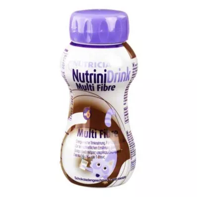 NUTRINIDRINK MultiFibre çikolata aroması, 200 ml