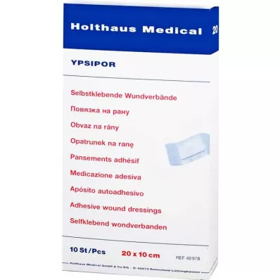 WUNDVERBAND Ypsipor steril 10x20 cm, 10 adet WUNDVERBAND Ypsipor steril 10x20 cm, 10 adet