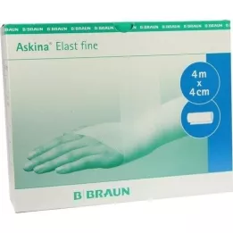 ASKINA Elast Fine bandaj 4 cmx4 m gevşek, 20 adet