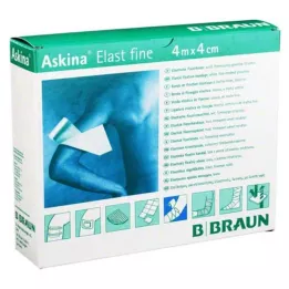 ASKINA Elast Fine bandaj 4 cmx4 m gevşek, 20 adet