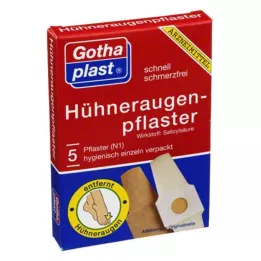 GOTHAPLAST Cornmed mısır alçıları 2x6 cm, 5 adet