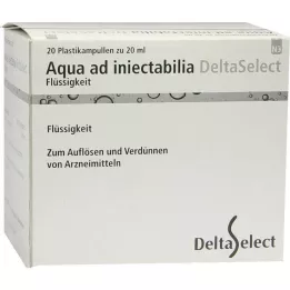 AQUA AD iniectabilia plastik, 20X20 ml