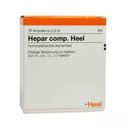 HEPAR COMP.Topuk ampulleri, 10 adet