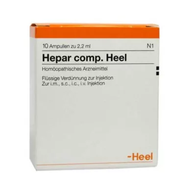 HEPAR COMP.Topuk ampulleri, 10 adet HEPAR COMP.Topuk ampulleri, 10 adet