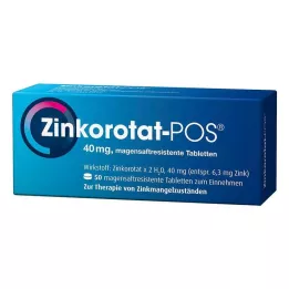 ZINKOROTAT POS enterik kaplı tabletler, 50 adet