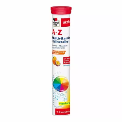 DOPPELHERZ A-Z Multivitamin+Mineral Efervesan Tablet, 15 adet