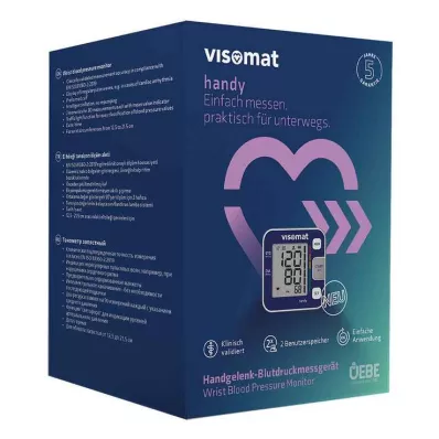 VISOMAT kullanışlı bilekten tansiyon aleti, 1 adet
