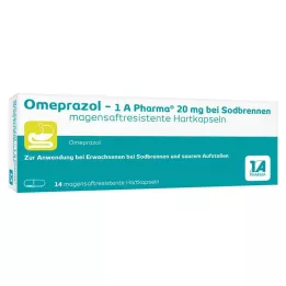 [1a Pharma mide yanması için 20 mg HKM, 14 adet