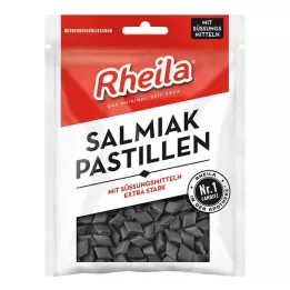 RHEILA Salmiak pastilleri şekersiz, 90 g