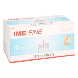 IME-ince Evrensel Kalem Kanülü 31 G 4 mm, 100 adet