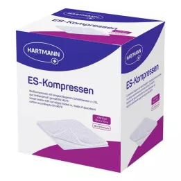 ES-KOMPRESSEN steril 10x10 cm 12x toplu paket, 10X10 adet