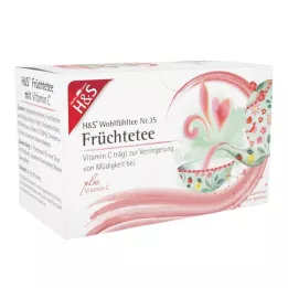 H&S C vitamini filtre torbalı meyveler, 20X2,7 g