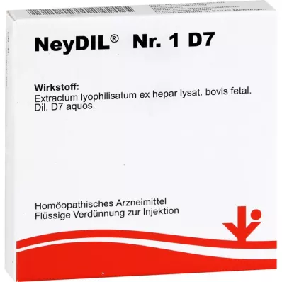 NEYDIL No.1 D 7 ampul, 5X2 ml
