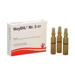NEYDIL No.3 D 7 ampul, 5X2 ml