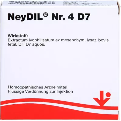 NEYDIL No.4 D 7 ampul, 5X2 ml