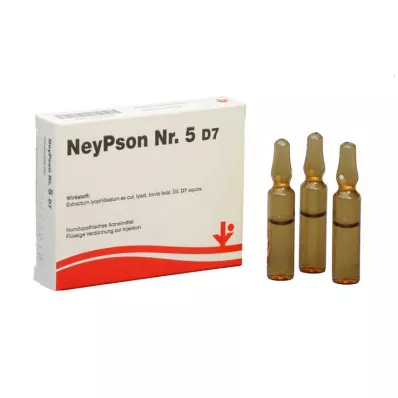 Neypson No.5 D 7 ampul, 5X2 ml Neypson No.5 D 7 ampul, 5X2 ml