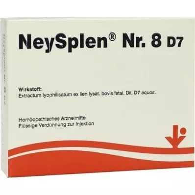 NEYSPLEN No.8 D 7 ampul, 5X2 ml