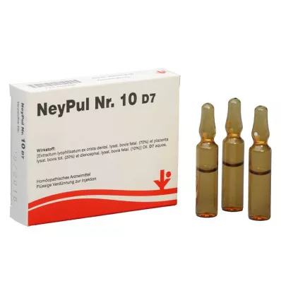 NEYPUL No.10 D 7 ampul, 5X2 ml