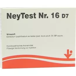 NEYTEST No.16 D 7 ampul, 5X2 ml