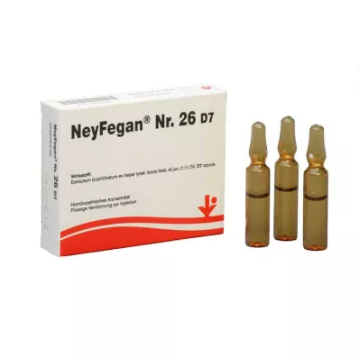 NEYFEGAN No.26 D 7 ampul, 5X2 ml