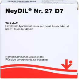 NEYDIL No.27 D 7 ampul, 5X2 ml