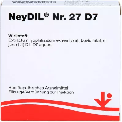 NEYDIL No.27 D 7 ampul, 5X2 ml