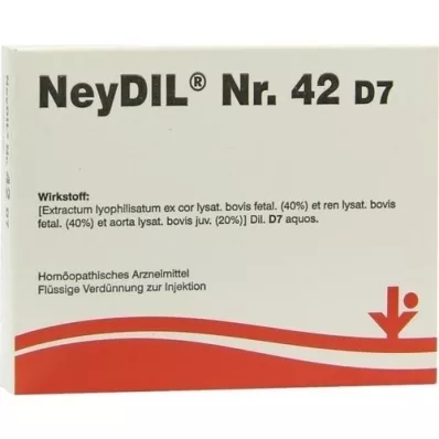 NEYDIL No.42 D 7 ampul, 5X2 ml