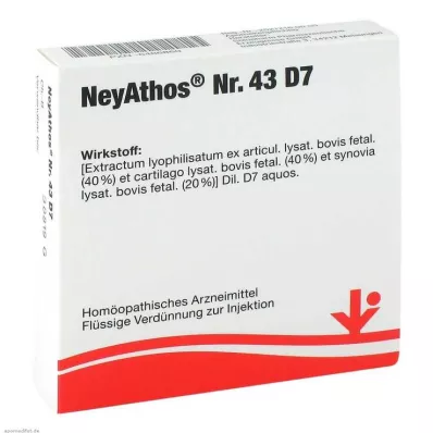 Neyathos No.43 D 7 ampul, 5X2 ml Neyathos No.43 D 7 ampul, 5X2 ml