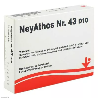 NEYATHOS No.43 D 10 ampul, 5X2 ml