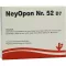 NEYOPON No.52 D 7 ampul, 5X2 ml