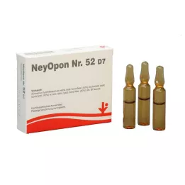 NEYOPON No.52 D 7 ampul, 5X2 ml