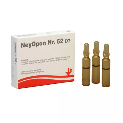 NEYOPON No.52 D 7 ampul, 5X2 ml NEYOPON No.52 D 7 ampul, 5X2 ml