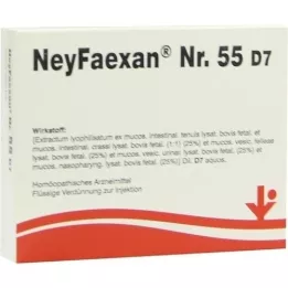 NEYFAEXAN No.55 D 7 ampul, 5X2 ml