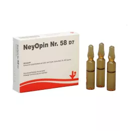 NEYOPIN No.58 D 7 ampul, 5X2 ml