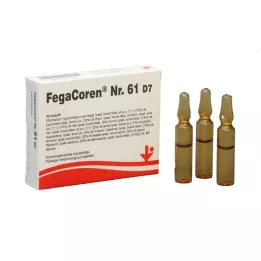 FEGACOREN No.61 D 7 ampul, 5X2 ml