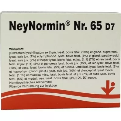 NEYNORMIN No.65 D 7 ampul, 5X2 ml