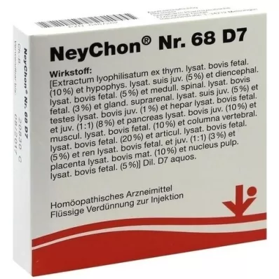 NEYCHON No.68 D 7 ampul, 5X2 ml