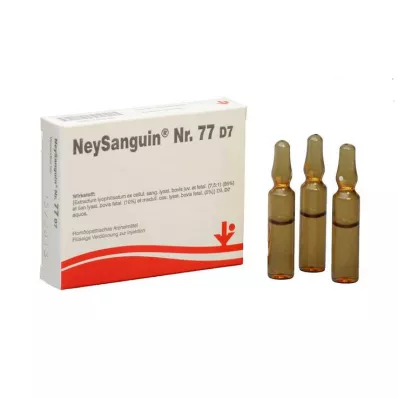 Neysanguin No.77 D 7 ampul, 5X2 ml Neysanguin No.77 D 7 ampul, 5X2 ml