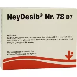 NEYDESIB No.78 D 7 ampul, 5X2 ml