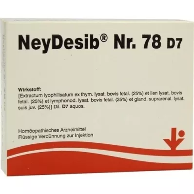 NEYDESIB No.78 D 7 ampul, 5X2 ml