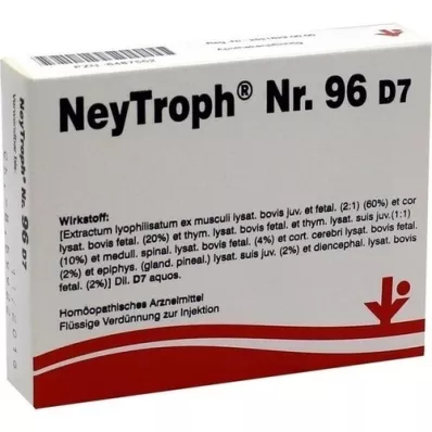 NEYTROPH No.96 D 7 ampul, 5X2 ml