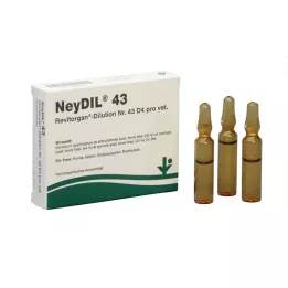 NEYDIL No.43 Revitorgan Dil.D 4 ampul başına veteriner, 5X2 ml