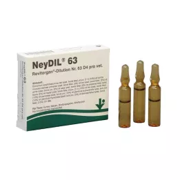NEYDIL No.63 Revitorgan Dil.D 4 ampul başına veteriner, 5X2 ml