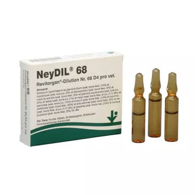 NEYDIL No.68 Revitorgan Dil.D 4 ampul başına veteriner, 5X2 ml