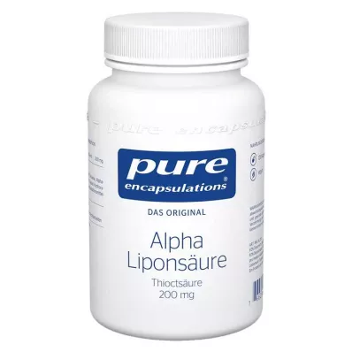 PURE ENCAPSULATIONS Alfa Lipoik Asit Kapsülleri, 120 Kapsül