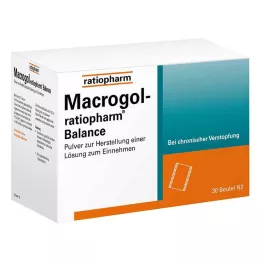 MACROGOL-ratiopharm Balance Plv.z.H.e.L.z.Einn., 30 adet