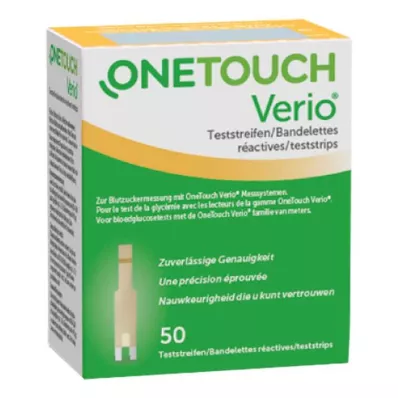 ONE TOUCH Verio test şeritleri, 50 adet
