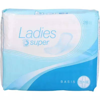 PARAM LADIES Incont.pads basic super, 28 adet