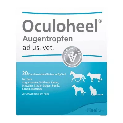 OCULOHEEL Göz damlası reklamı us.vet.tek dozluk pipet, 20 adet